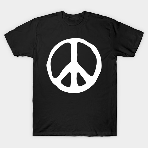 Peace Sign hand drawn T-Shirt by abstractsmile